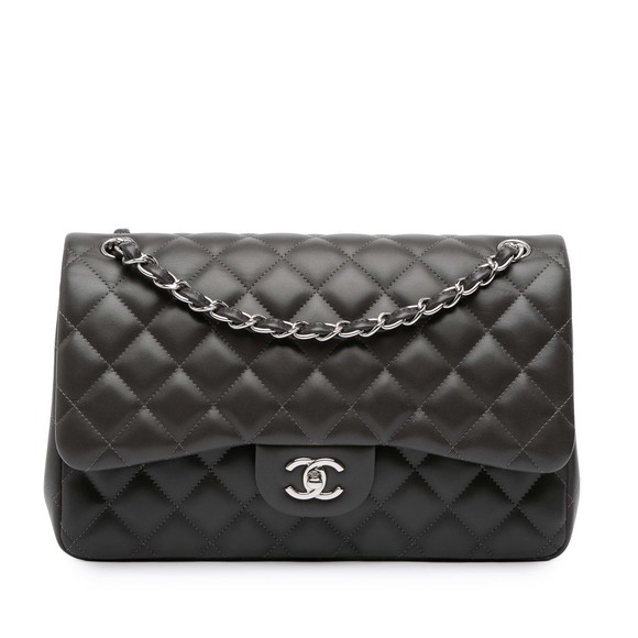 Pre-Loved Chanel Jumbo Classic Lambskin Double Flap - Picture 1 of 12